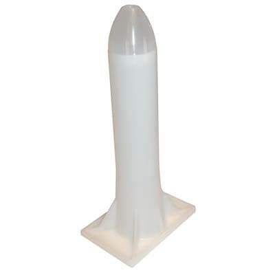 Tubo Ogiva per Insaccati Ppl Bianco Mm 125 - 2
