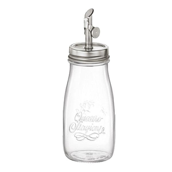Vaso Vetro Genietti Olio 4 Stagioni Bormioli 400 ml 6 Pezzi - 2
