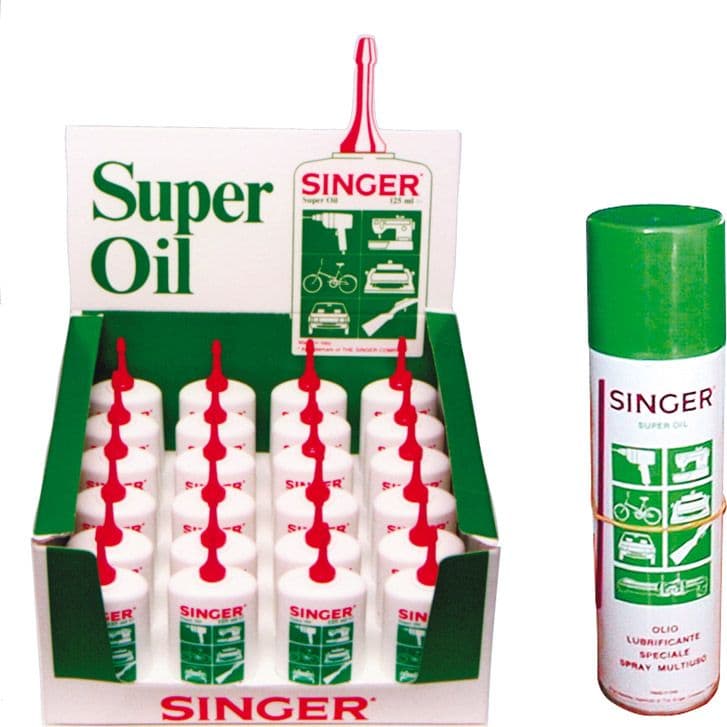 Olio Multiuso Super Oil Ml. 125 24 Pezzi Singer - 2