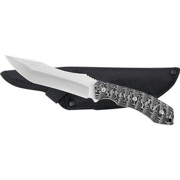 Coltello Pugnale Oriente 28087 Ausonia Lama Cm 13 con Fodero - 2