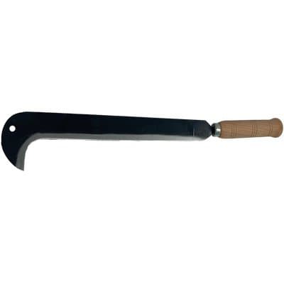 Roncola Sfrattarola Becco Corto Vip Acciaio Forgiato Legno Cm 40 - 2