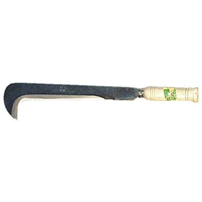 Roncola Sfrattarola Becco Corto 311 Leonelli Acciaio Forgiato Legno Cm 45 - 2