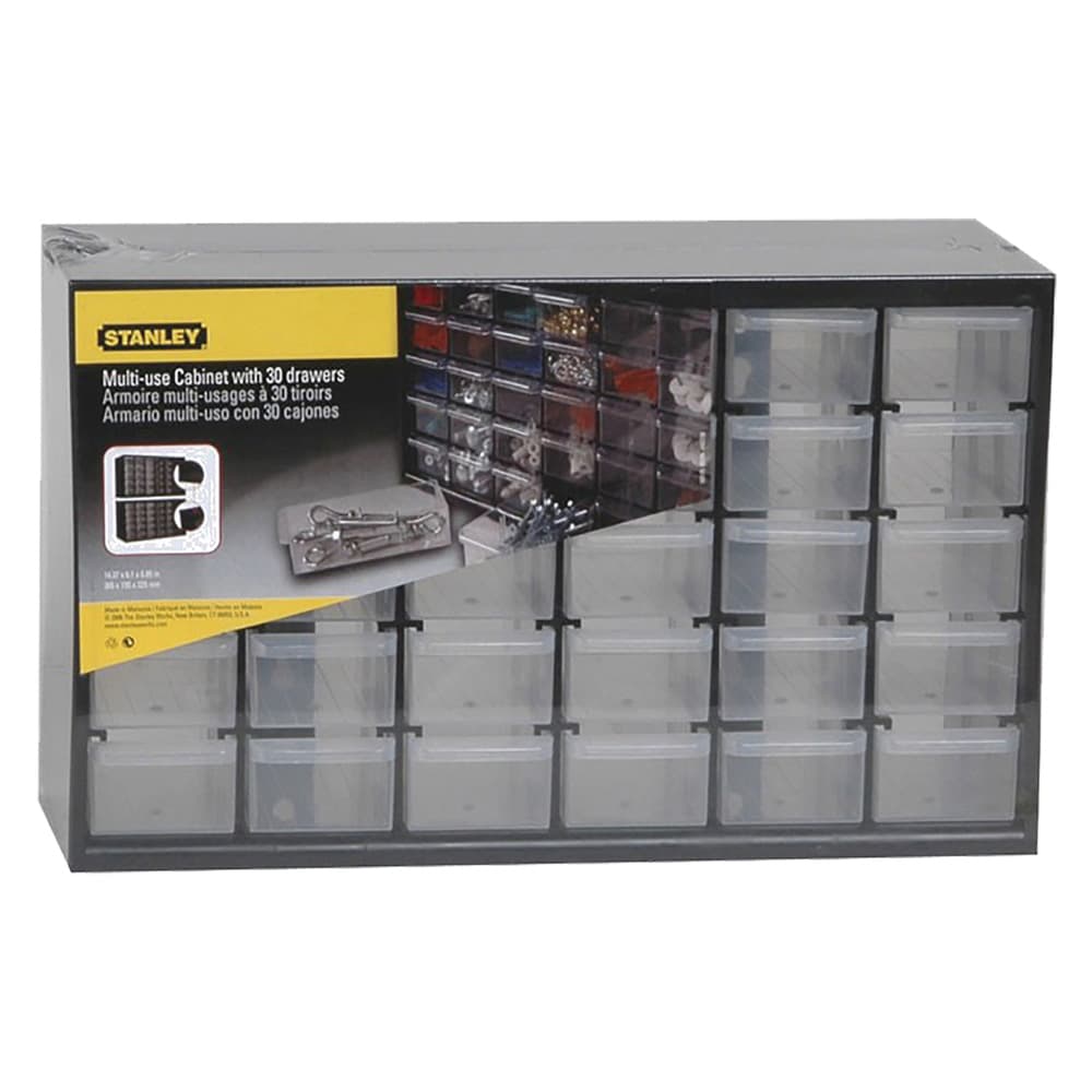 Cassettiera Porta Minuteria 30 Cassetti Stanley 36,5 x 15,3 x 22 cm - 2