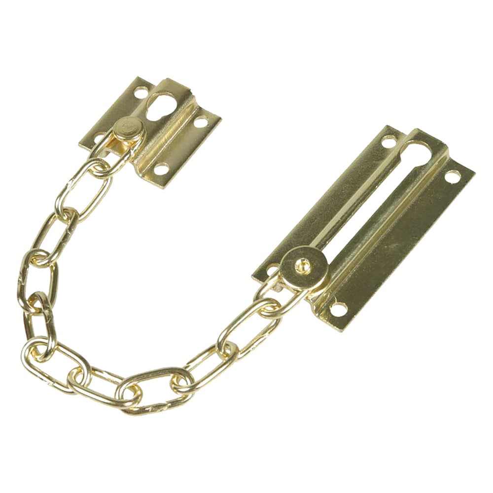Catena di Sicurezza per Porta Ibfm Finitura Ottonata 12 Pezzi - 2