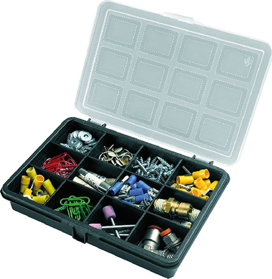 Cassetta Porta Minuteria Art 3200 Artplast 12 Scomparti 18 X 13 X 3,2 cm