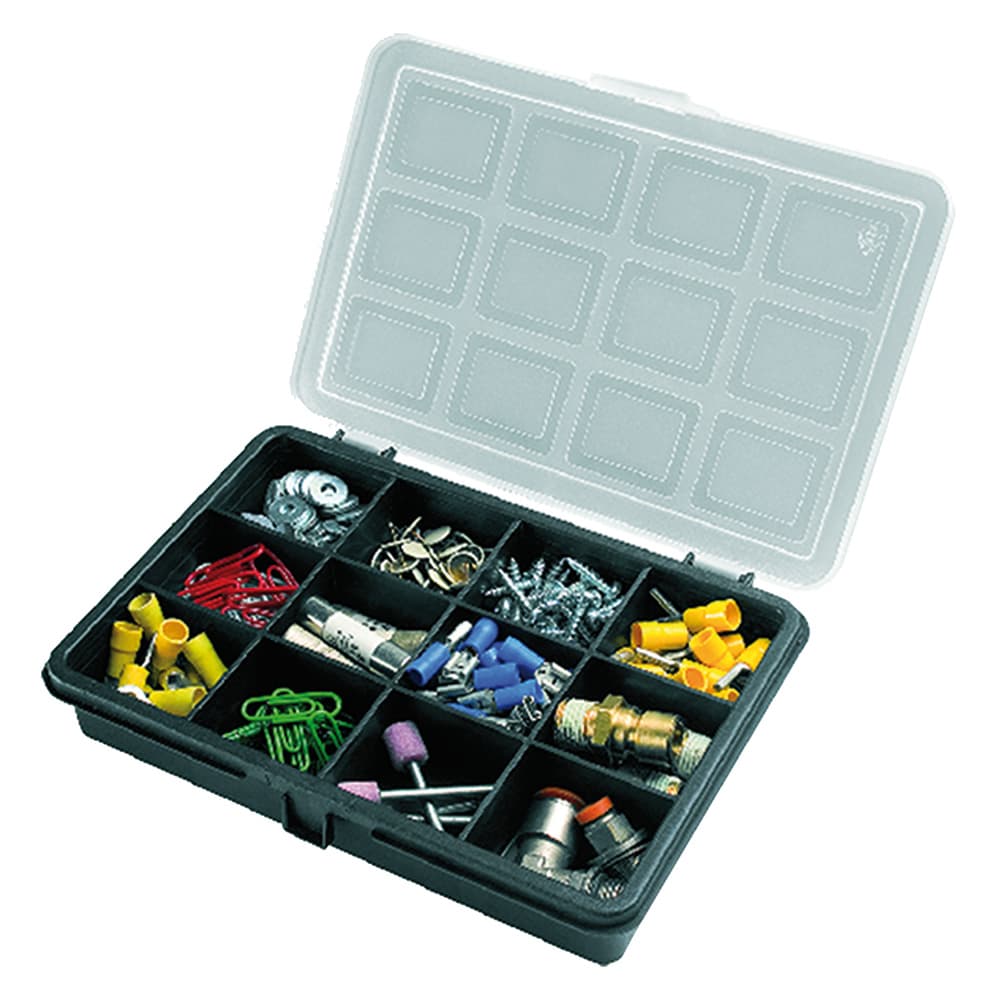 Cassetta Porta Minuteria Art 3200 Artplast 12 Scomparti 18 x 13 x 3,2 cm - 2