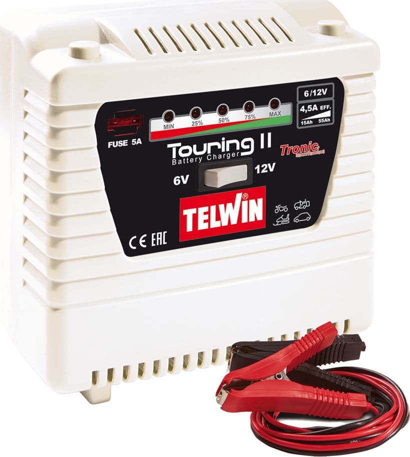 Caricabatteria 2 6 a 6 Telwin Touring 11 12 v - 2