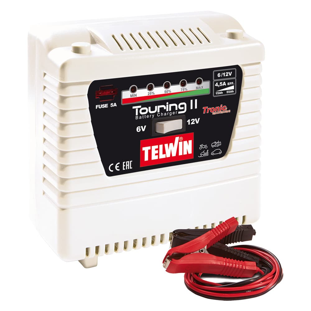 Caricabatteria 2 6 a 6 Telwin Touring 11 12 v - 2
