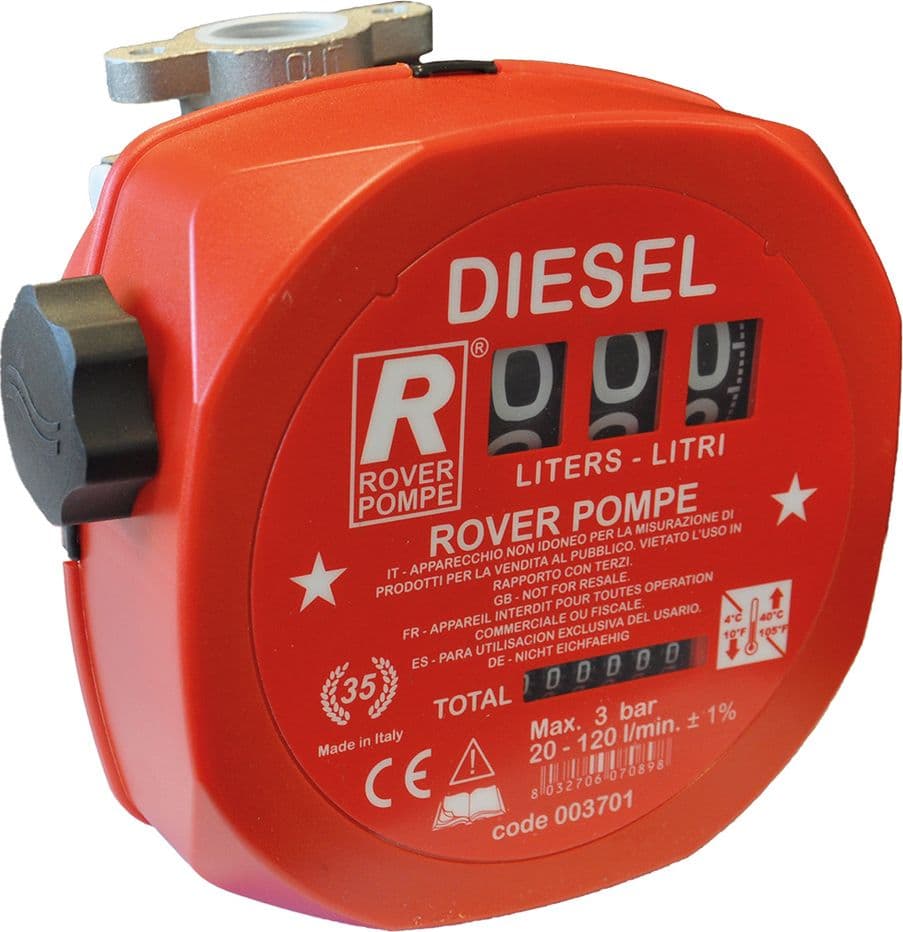 Contalitri Meccanico per Gasolio Attacco 1 per Gasolio Rover - 2