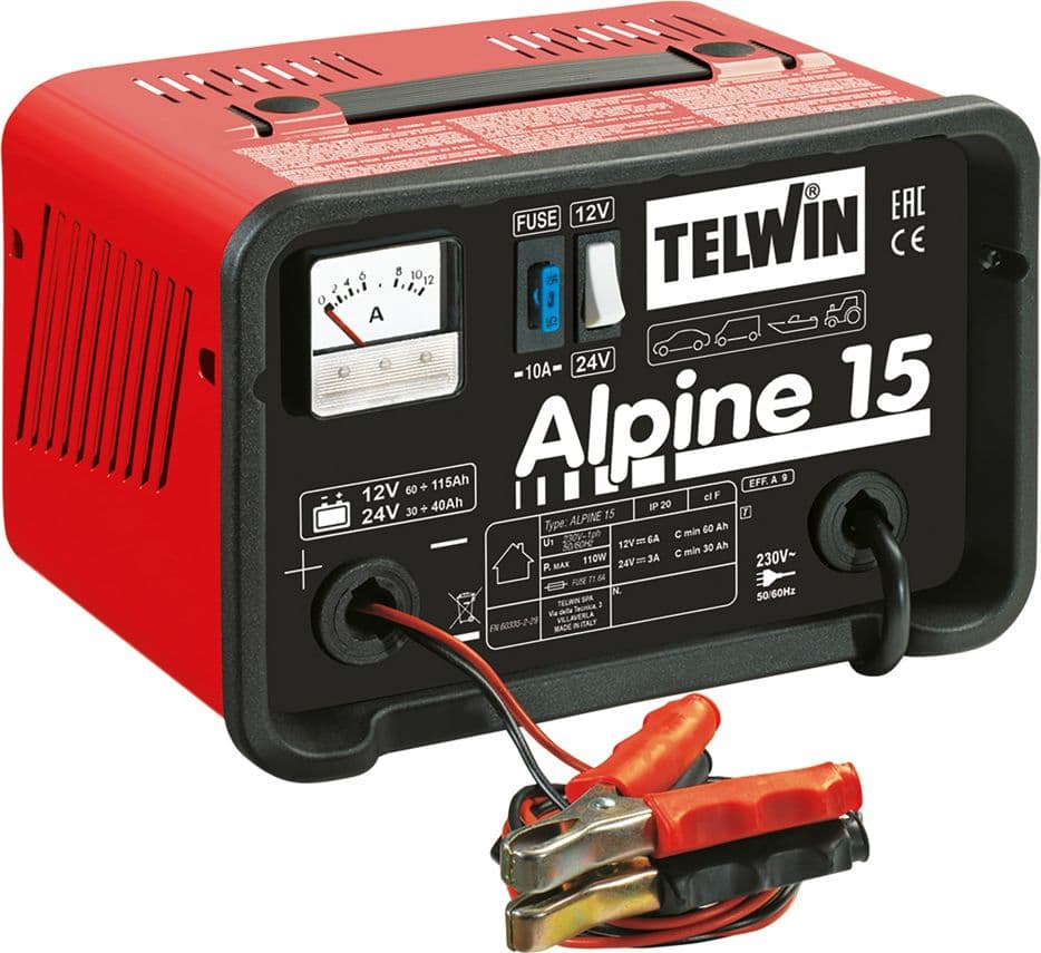 Caricabatteria 6 a 12 Telwin Alpine 15 24 v - 2