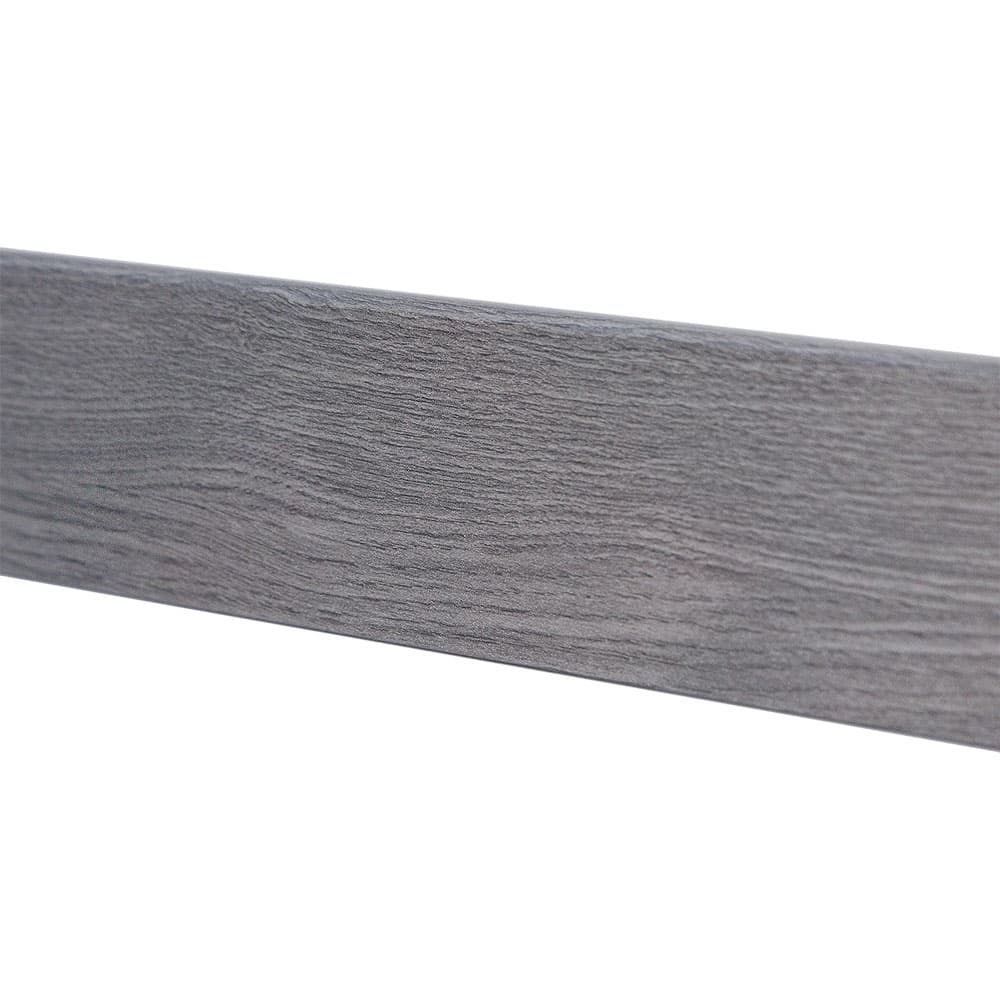 Battiscopa per Laminato Rovere Kasart Grigio Scuro 10 Pezzi