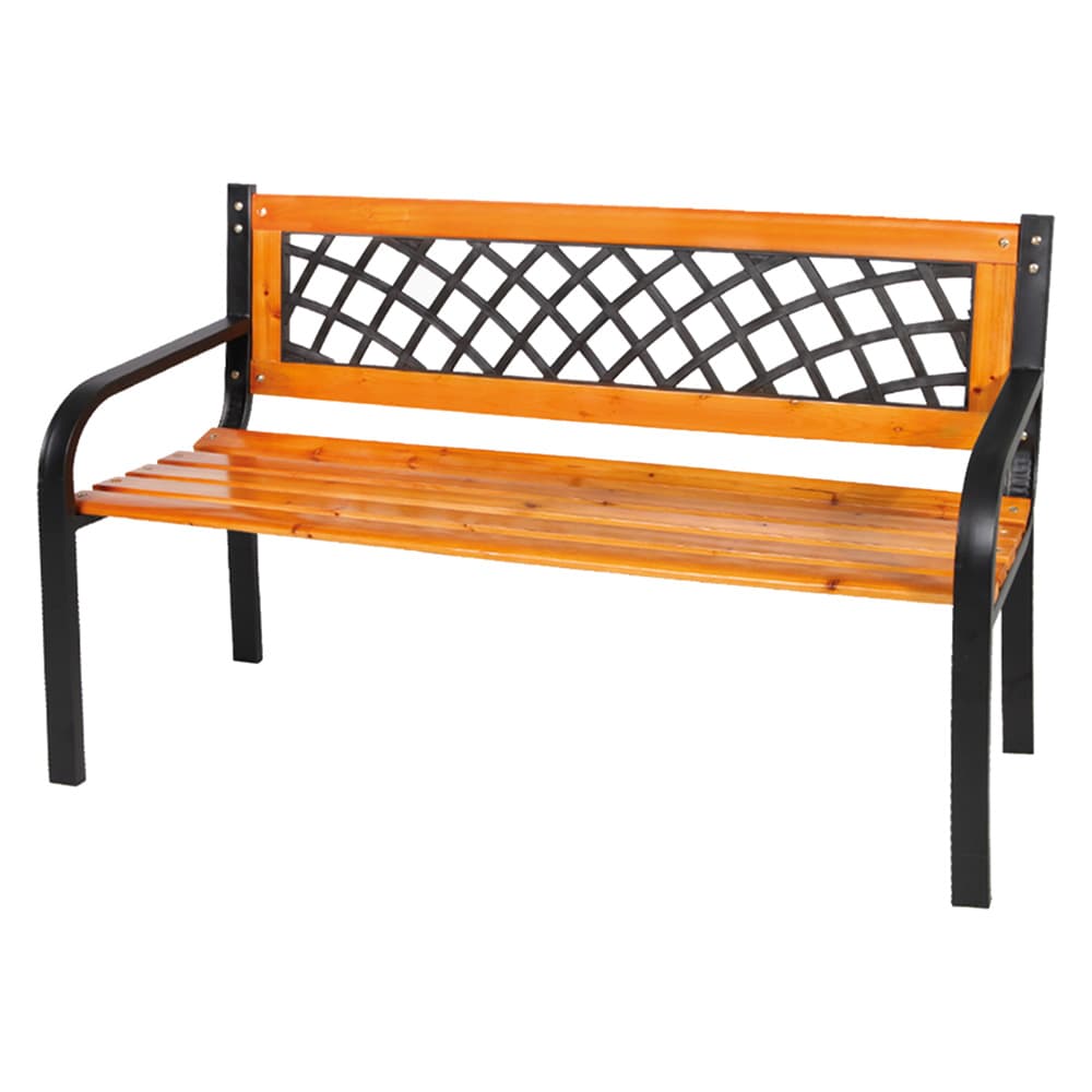 Panchina Lif Gurzia Nera 118 x 50 x 75 cm - 2