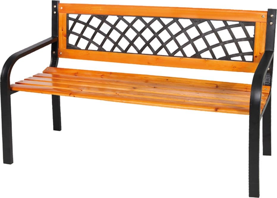 Panchina Lif Gurzia Nera 118 X 50 X 75 cm