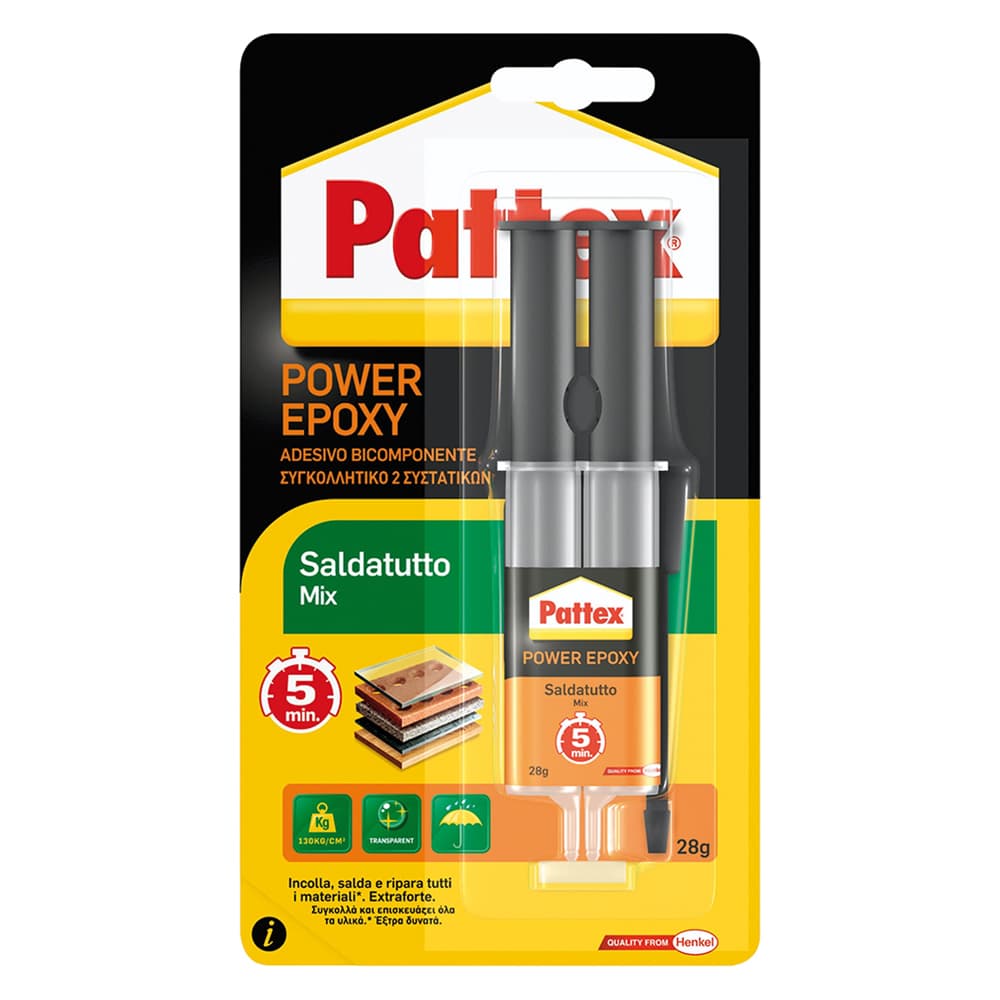 PATTEX POWER SALDATUTTO MIX gr. 28- 6 pezzi  - PATTEX - 2