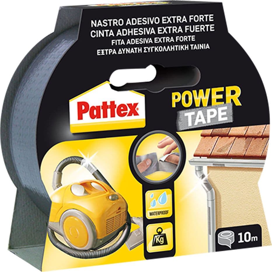 Nastro Telato X Pattex Colore Grigio 50 mm 10 Mt