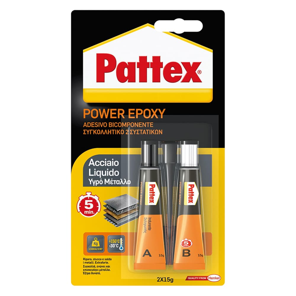 Pattex Pattex Acciaio Liquido 6 Pezzi 30 gr - 2