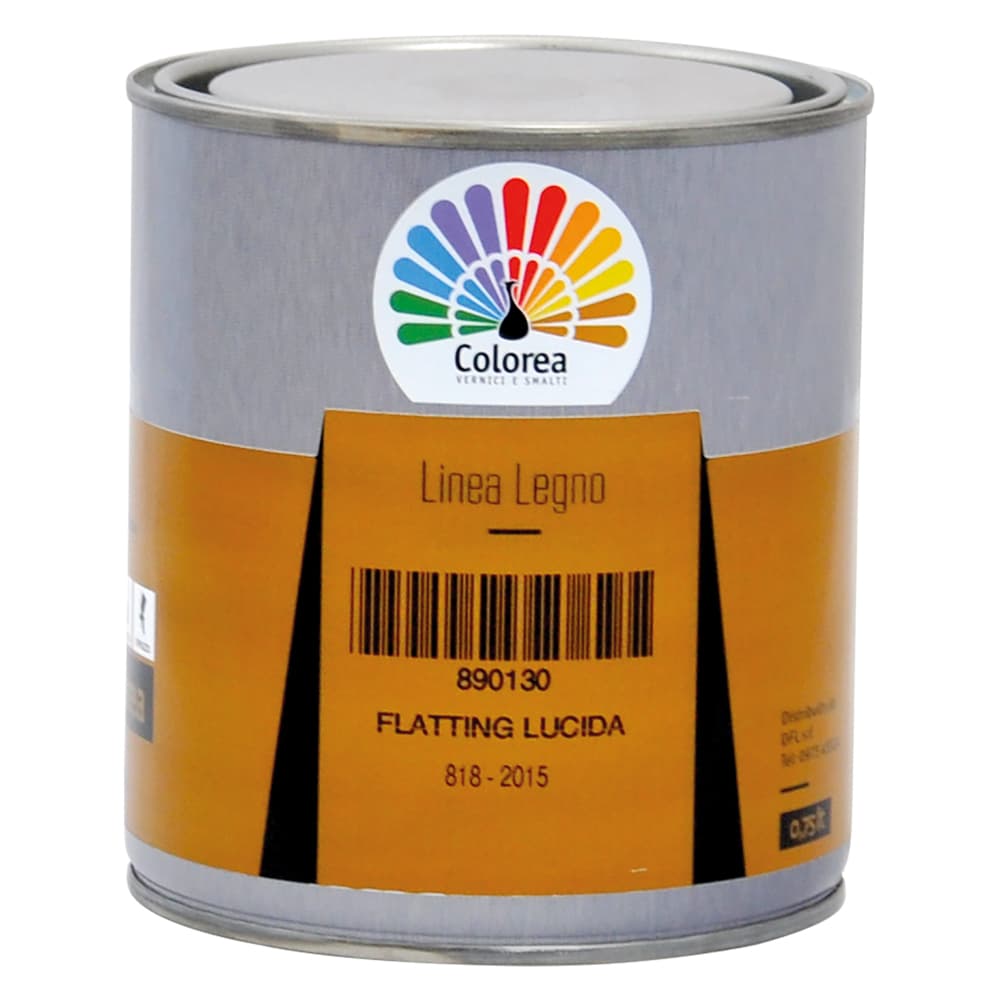 Vernice Flatting Colorea Colorea Trasparente Opaca 2 Pezzi 2,5 lt - 2