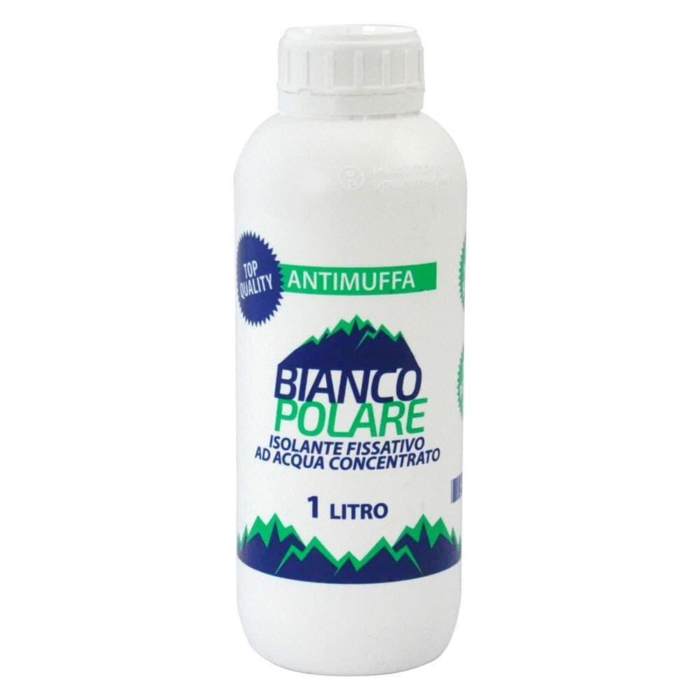 Isolante Murale Fissativo Antimuffa Bianco Polare 16 Pezzi 1 Lt - 2