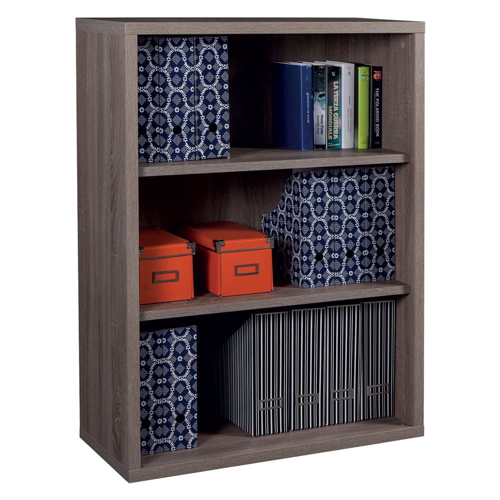 Libreria Linea 6 Rip. Cemento Composad Egaleo 35 x 81 x 217,2 cm - 2
