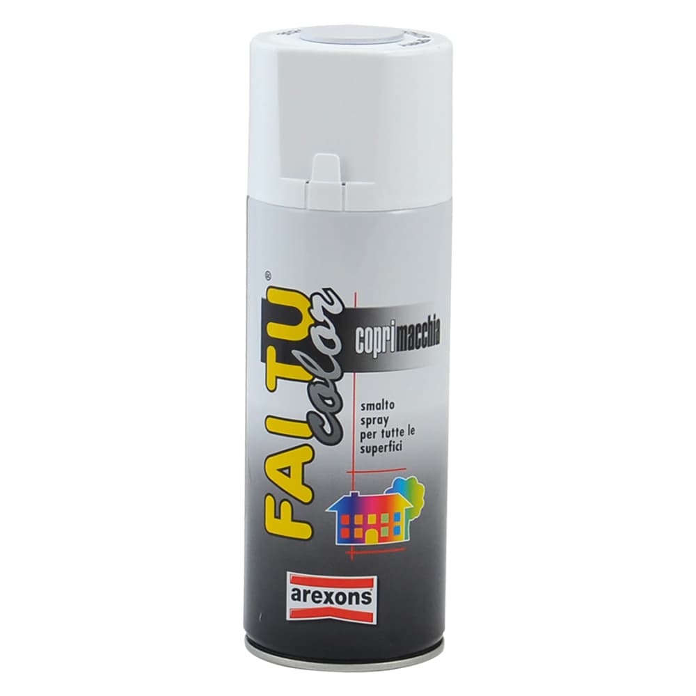 Coprimacchia Spray Acrilico Arexons Bianco Opaco - 2