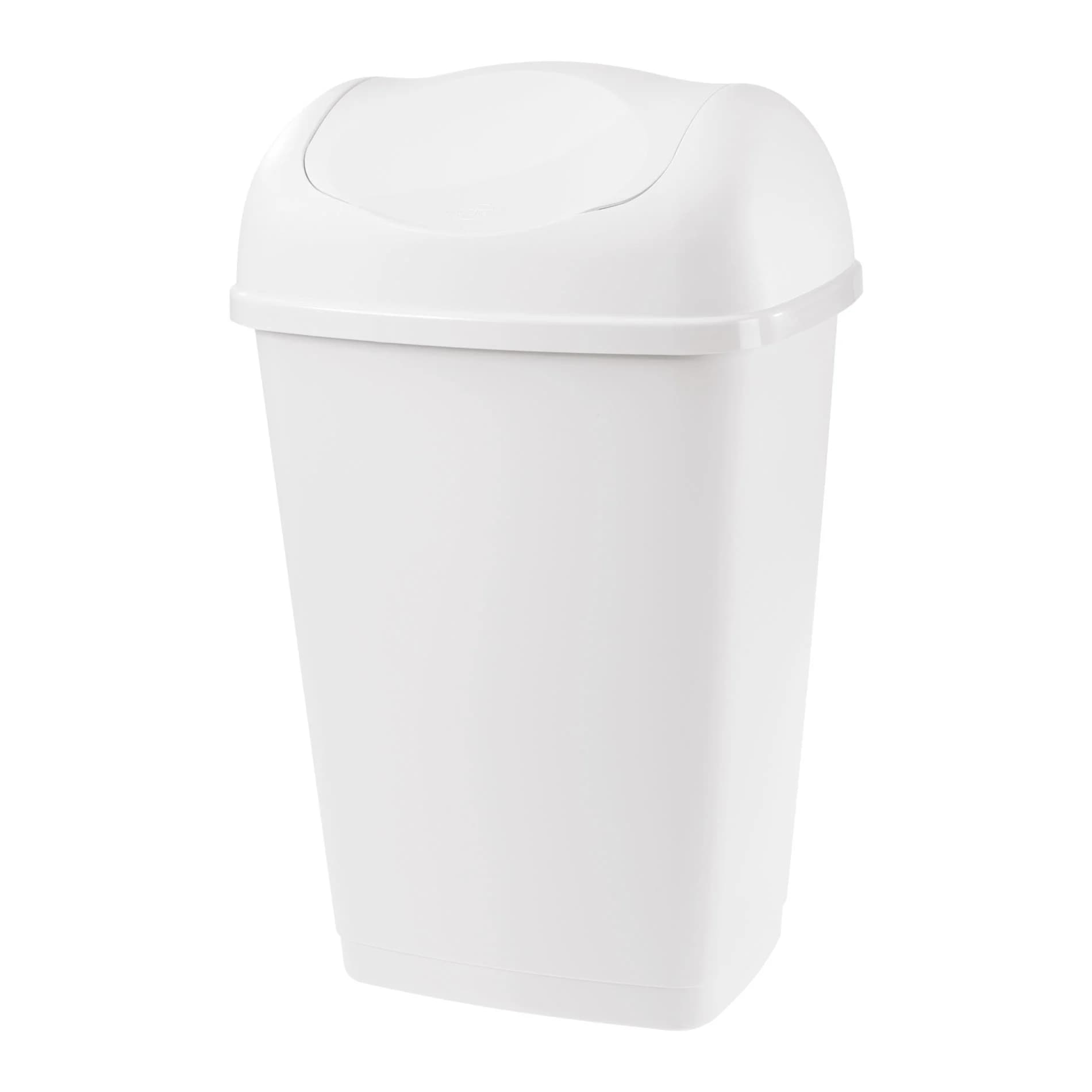 Bidone Immondizia Tontarelli Grace Bianco 50 lt 40,5 x 32 x 65,5 cm - 2