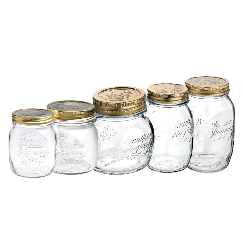 Vaso Ermetico Bormioli Quattro Stagioni Vetro 12 Pezzi 1000 ml Ø 111 mm - 2