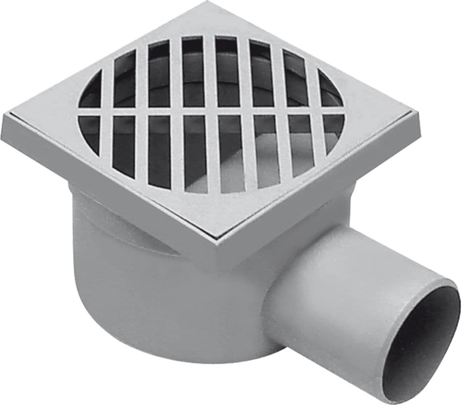 Chiusino Sifonato Ø Scarico Laterale 15 X 15 X 7 cm 50 mm – Autres