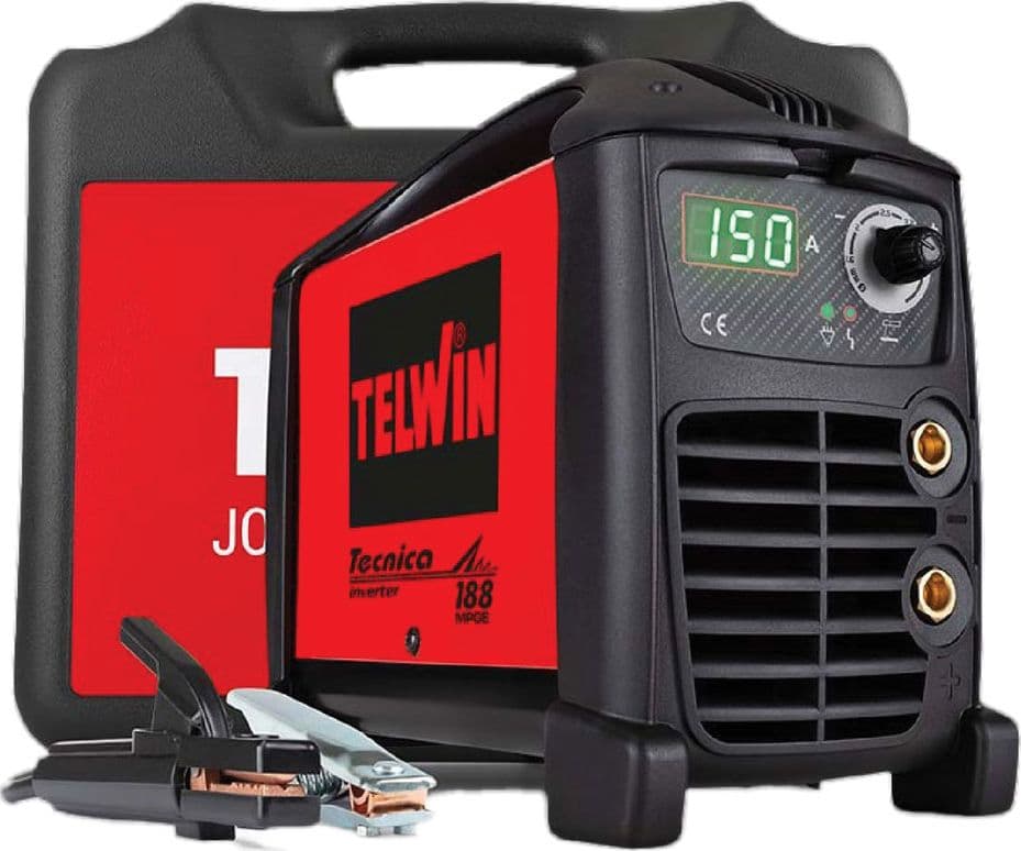 Saldatrice Inverter per Generatori Telwin Tecnica 188 Mpge 150 Ah in Ghisa - 2
