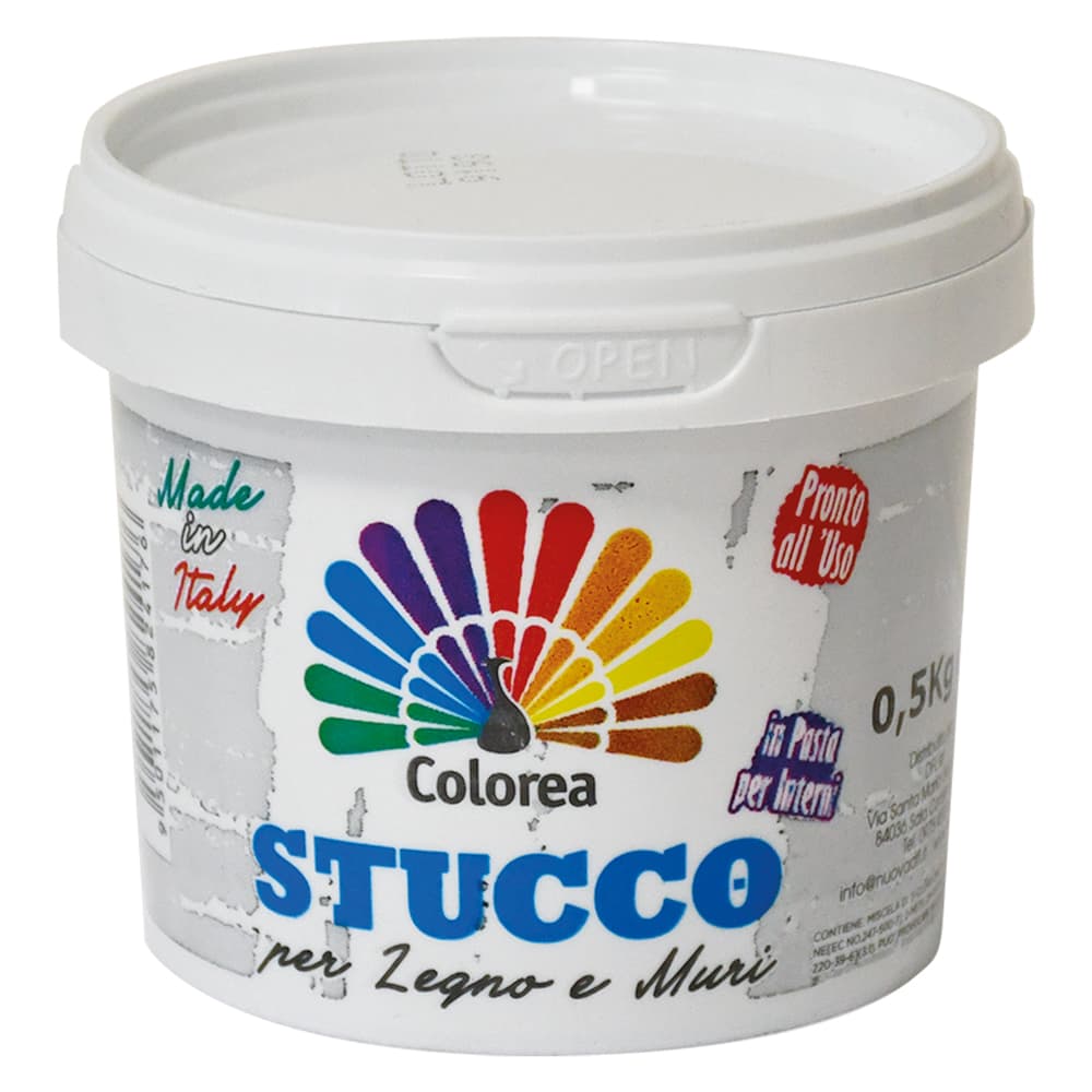 Stucco in Pasta Colorea Colorea 24 Pezzi 0,5 kg - 2