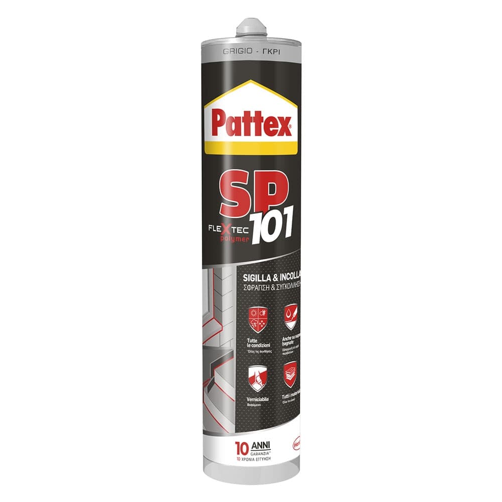 Sigillante Neutro per Multimateriali 'pattex Sp101 Grigio