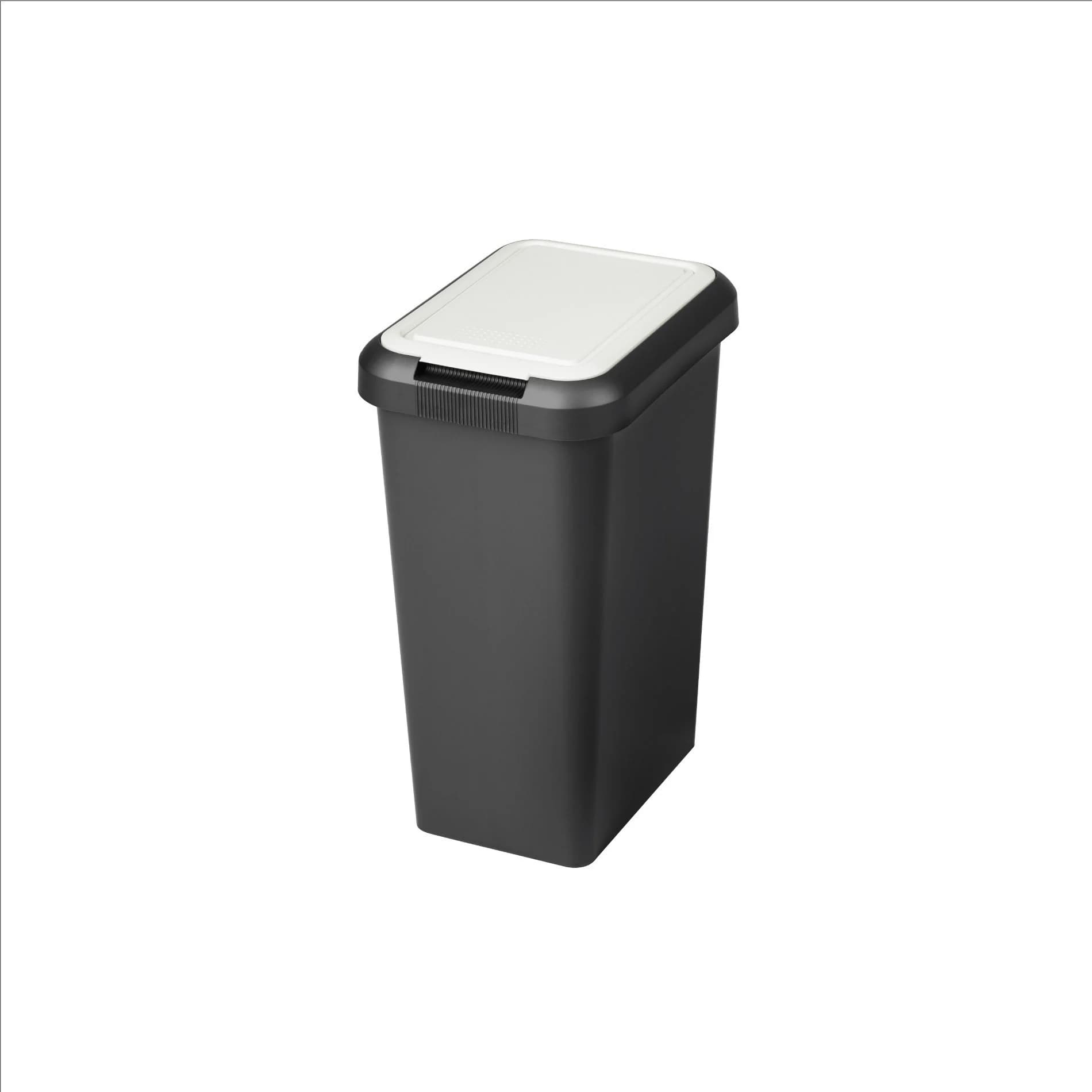 Pattumiera per Raccolta Differenziata 10 lt 17,8 x 23,8 x 34,4 cm - 2