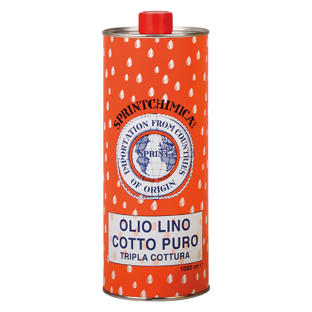 Olio di Lino Cotto Sprintchimica 4 Pezzi 5 lt - 2