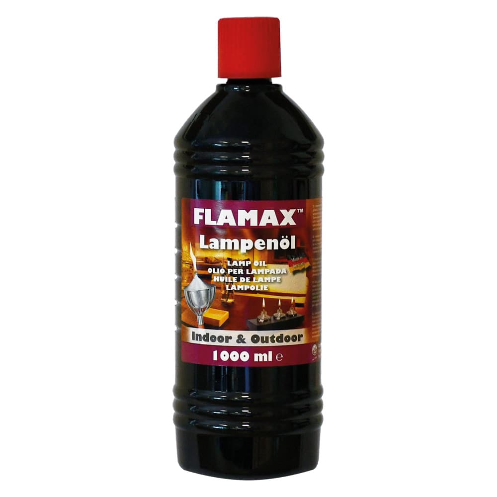 Olio Vegetale per Lampade Lamp Oil Flames 12 Pezzi 1 lt - 2