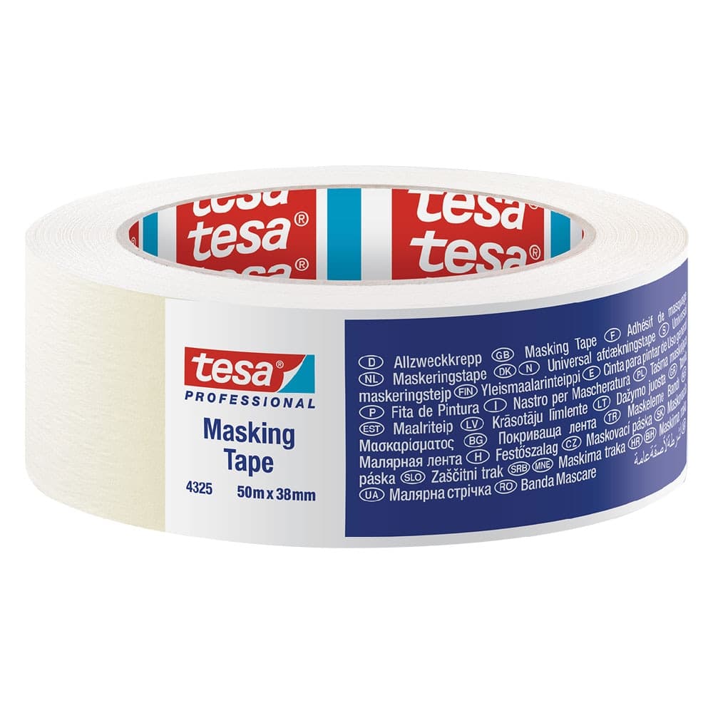 Nastro per Mascheratura Universale X Tesa 4325 48 Pezzi 38 mm 50 Mt