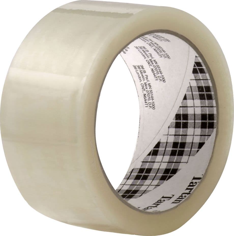 Nastro per Imballaggio X 3m 3m Trasparente 36 Pezzi 48 mm 66 Mt