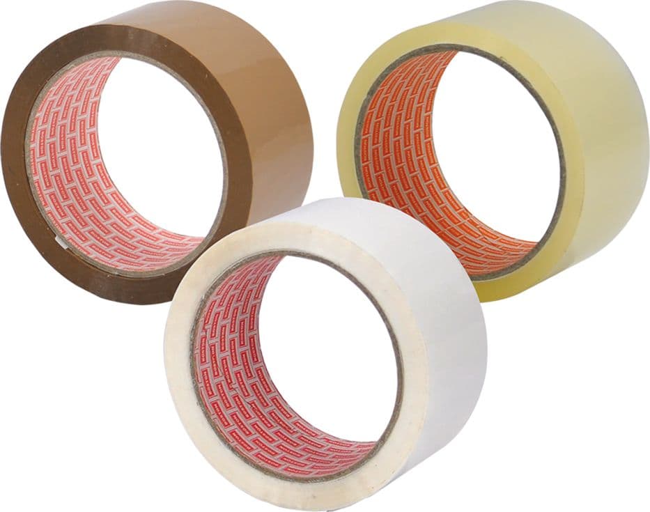 NASTRO PER IMBALLAGGIO mm 48 x mt. 66 avana- 36 pezzi  - BOSTON - 2