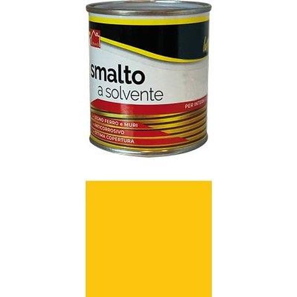 Smalto a Solvente Hand Giallo Segnale 125 ml 6 Pezzi
