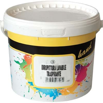 Idropittura Lavabile Hand Bianco Lt 4 - 2