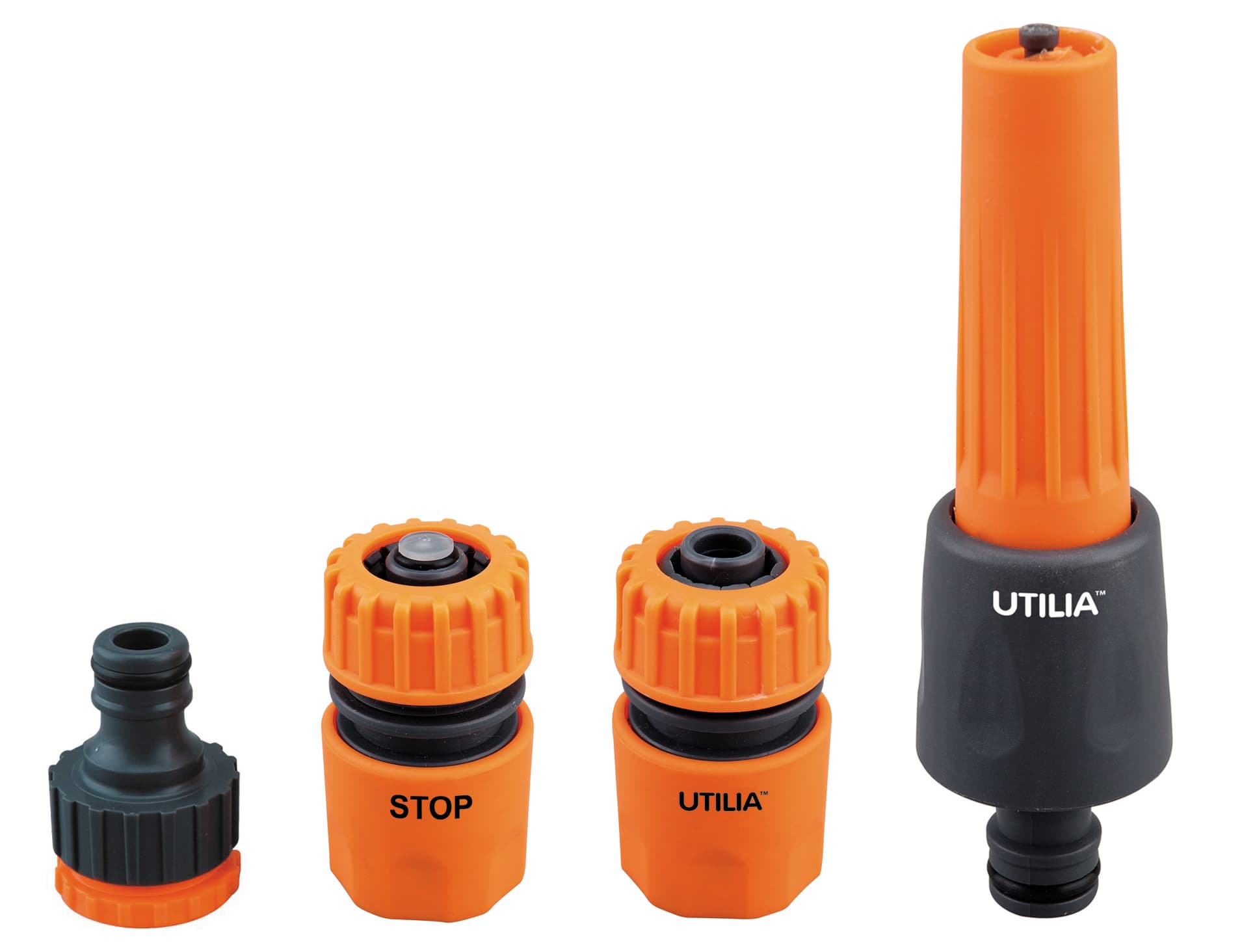 Set Irrigazione con Lancia Regolabile 5 Pezzi. 12 Pezzi Utilia - 2