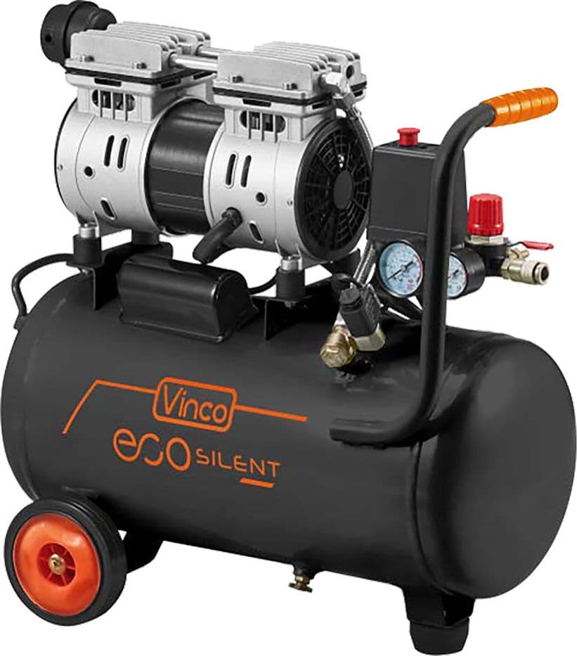 Compressore Silenziato Hp 1 Oil Free Vinco 24 Lt - 2