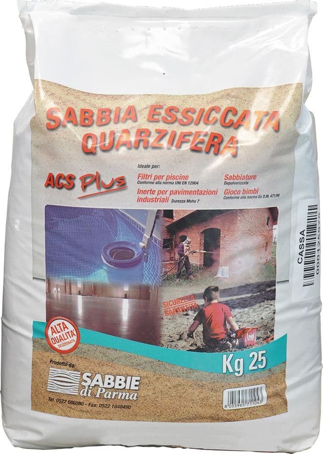 Sabbia Quarzifera Essiccata C.a. 25 kg – Autres