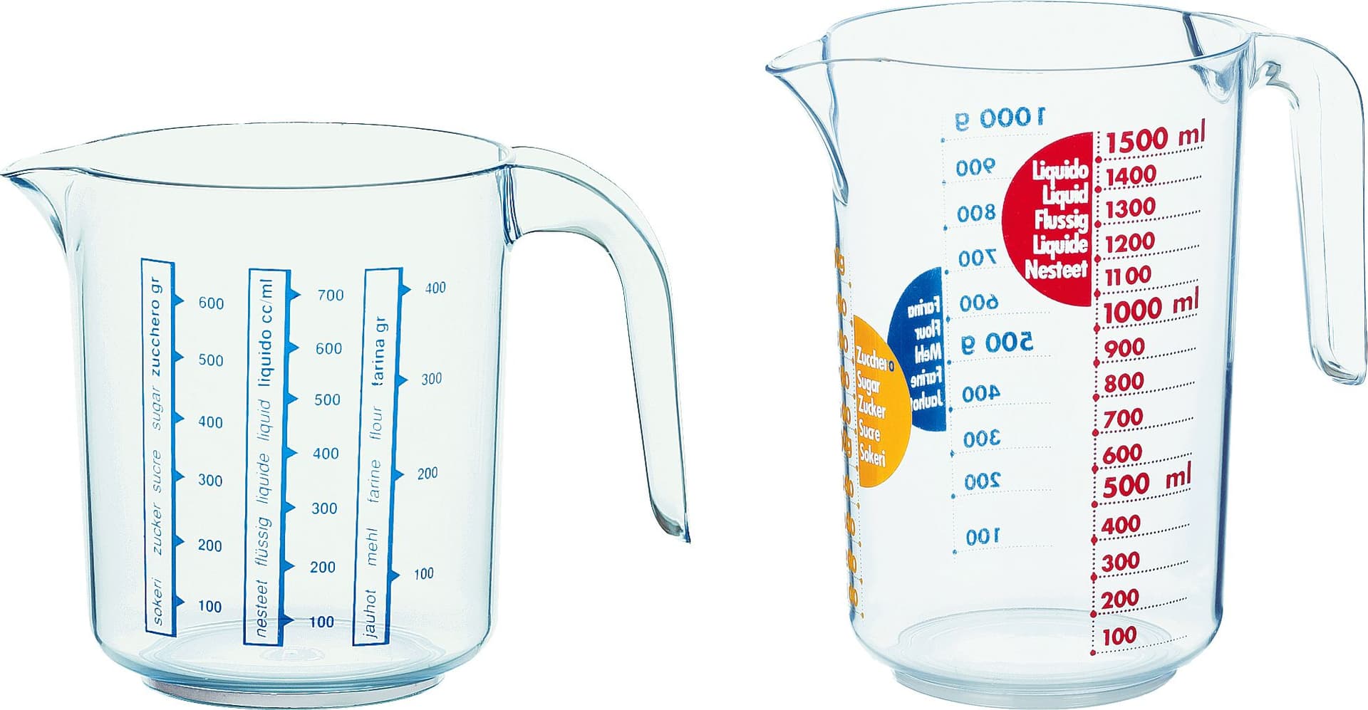 Caraffa Graduata Olimpia Ø Cm 10 x 13 H L 0 75 Mod. Piccola - 2