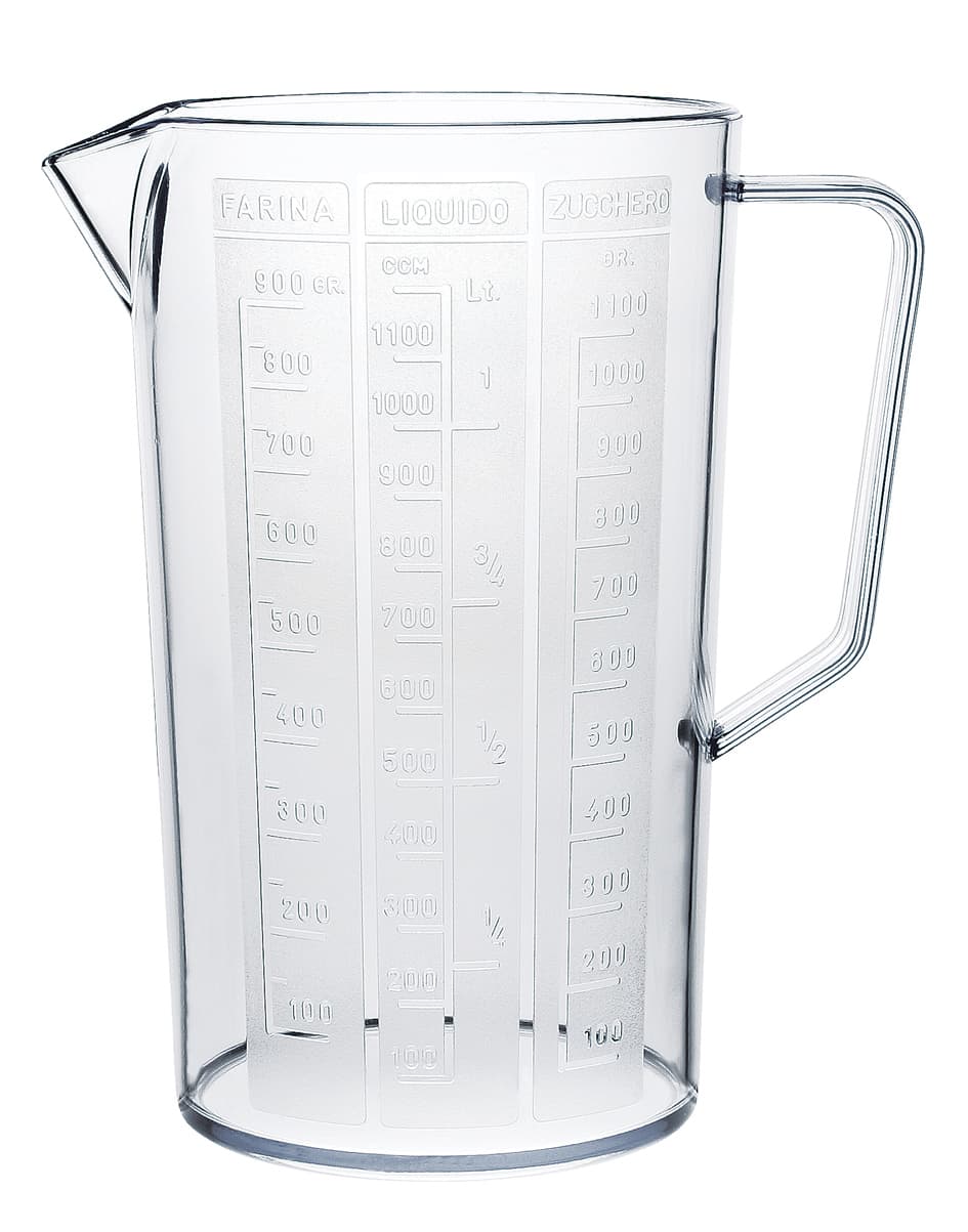 Caraffa Graduata Florida Ø Cm 12 x 19 H L 1 5 - 2
