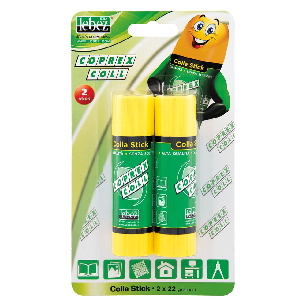Colla Stick 22 Grammi Lebez 6 Blister - 2