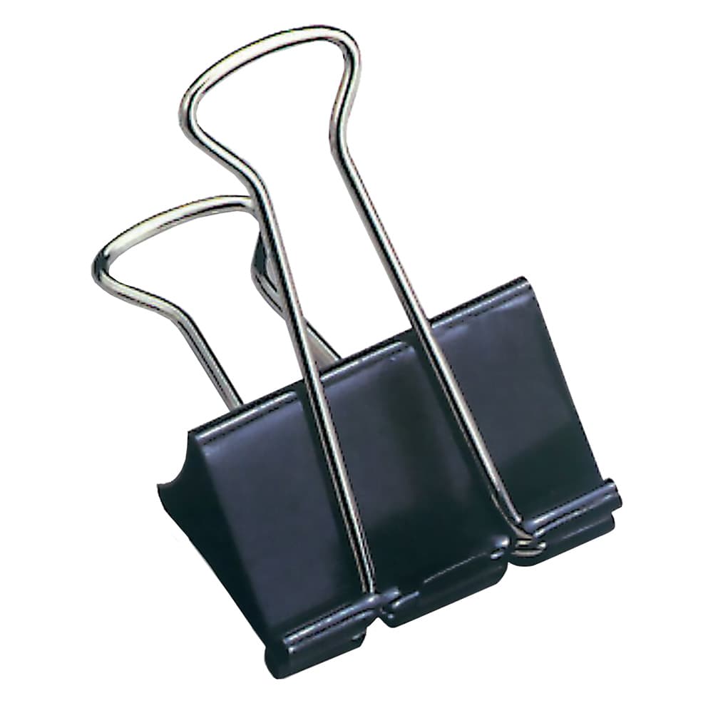 Molla Fermacarte Lebez Double Clip 12 Blister 12 mm - 2