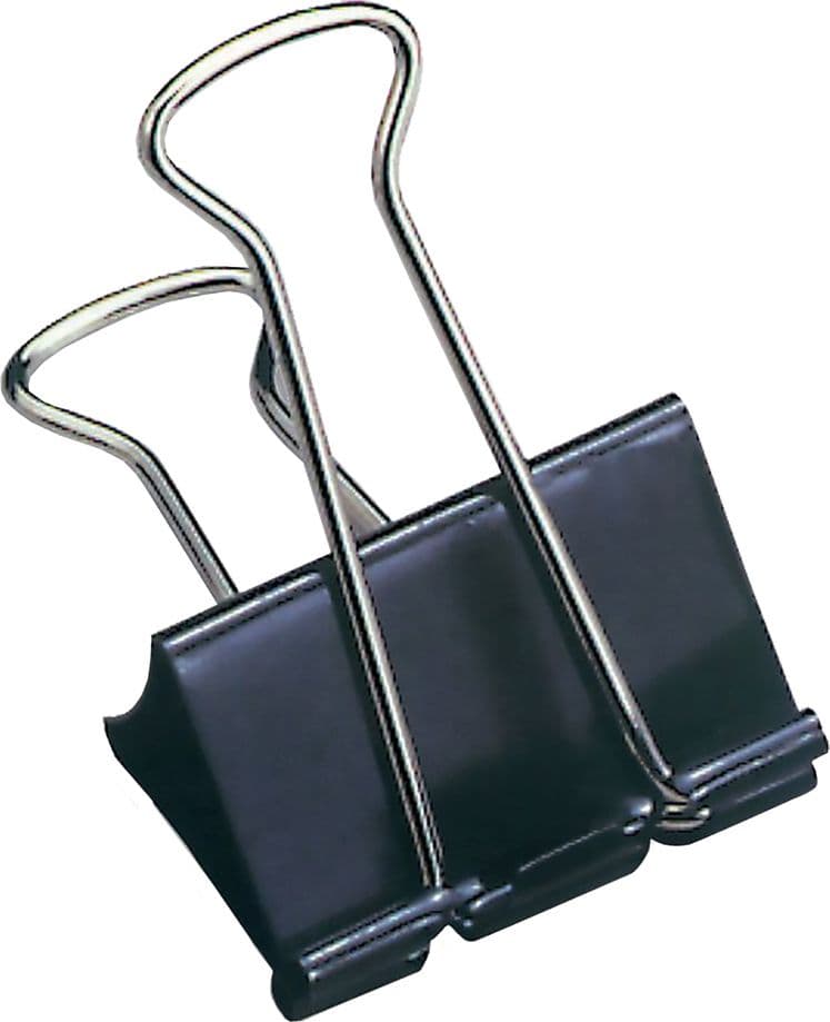Molla Fermacarte Lebez Double Clip 24 Blister 6 Mm 32 Mm - 2