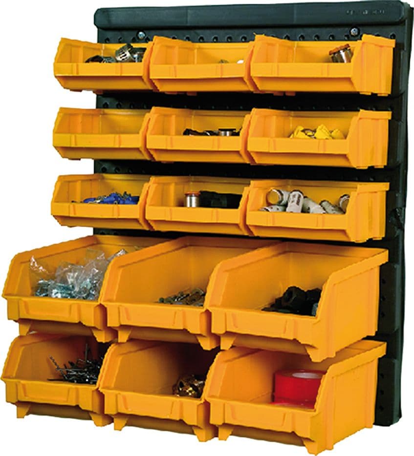 Pannello Portaminuterie Artplast 15 Contenitori 32 X 38 X 1,7 cm