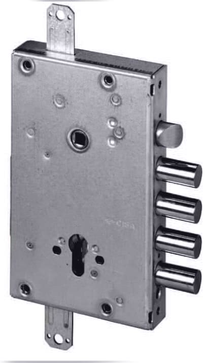 Serratura Porte Blindate Logo Appl. 2M+S Trip. Art. 56415480 E.64 Cisa - 2