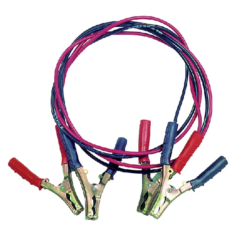 Cavi per Batteria di Soccorso Mmq. 10 x 120 Amp. Cavo 2,5 mt - 2