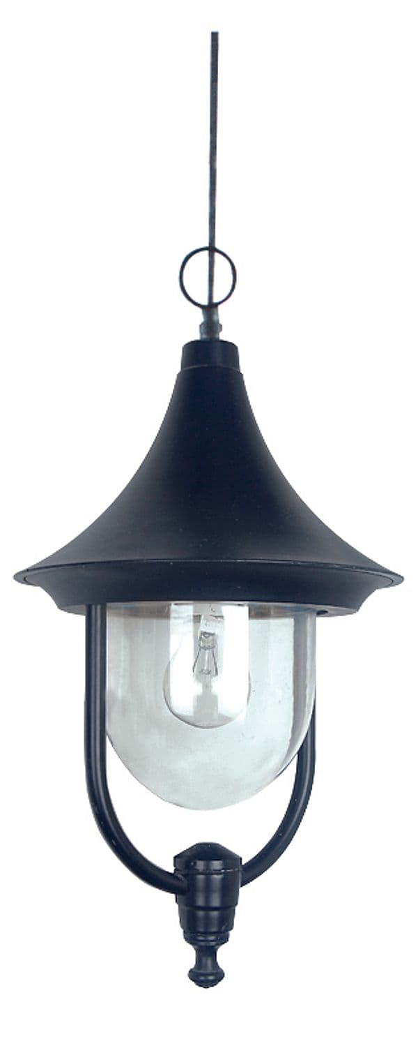 Lanterna con Catena Elba Colore Nero Globex - 2